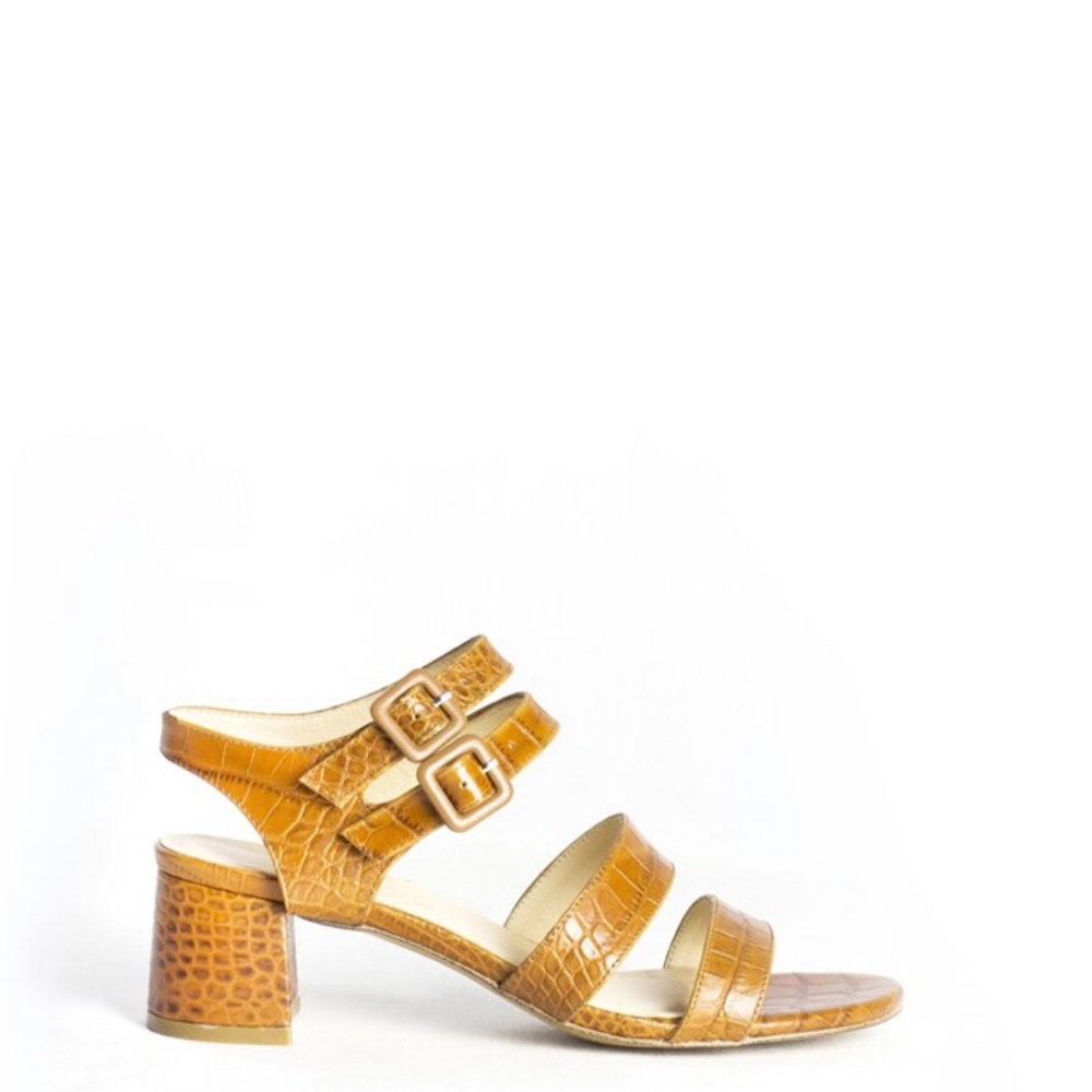 ISO chestnut Marais heels size 8.5!